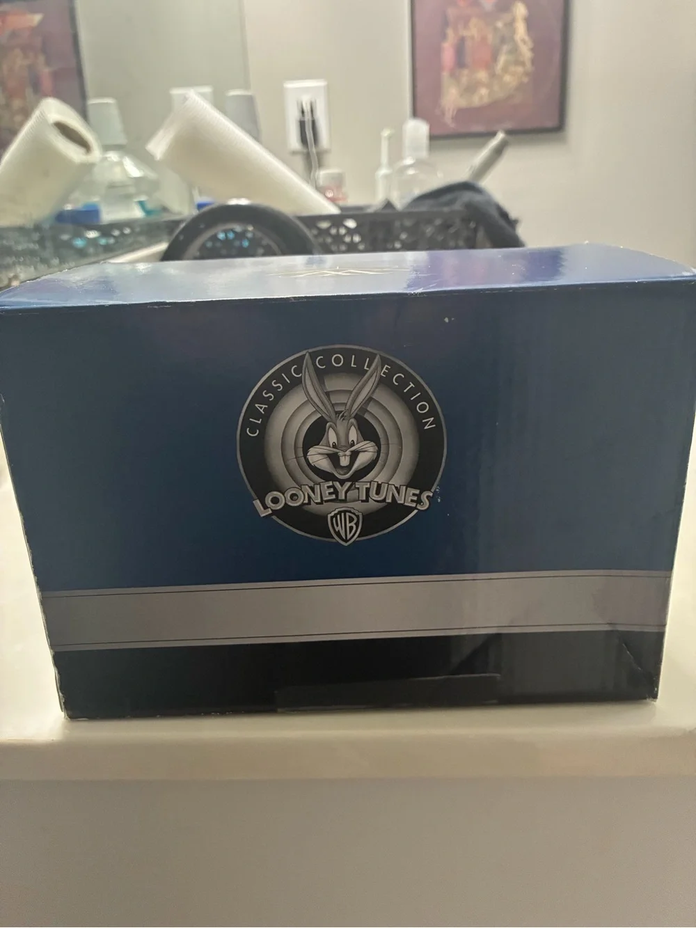 New in Box Looney Tunes Pepé Le Pew & Penelope Pussycat  salt and pepper shakers
